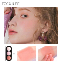 Focallure Trio Blush & Highlighter Powder