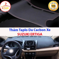 Thảm Taplo Da Cacbon Xe Suzuki Ertiga 2019-2022, chống nóng tốt, chống trơn trượt, vừa khít theo xe