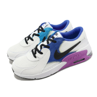 【NIKE 耐吉】運動鞋 Air Max Excee PS 童鞋 白 紫 藍 中童 大童 小朋友 氣墊 緩震(CD6892-117)