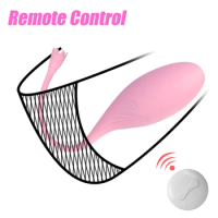 Wireless Remote Control Vaginal G-spot Massage Adult Sex Toy for Women Clit Stimulator Panties Vibrating Egg Female Masturbator