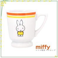 asdfkitty*日本製 金正陶器 米飛兔 陶瓷馬克杯/咖啡杯 復古喫茶櫻桃-可微波 可洗碗機洗-日本正版商品