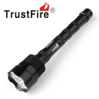 TrustFire TR-3T6 Powerful Torch Light Cree XM L T6 3800LM Tactical Flashlight by 18650 Battery for Camping,Hiking,Self-defense