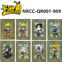 Kayou Naruto QR Card Uzumaki Naruto Hatake Kakashi Tsunade Uchiha Sasuk Hyuga Hinata Orochimaru Anime Figure Collection Cards