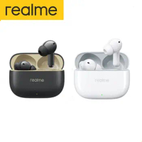 CN Version realme Buds T300 True Wireless Earphone Bluetooth 5.3 TWS Earphone Active 30dB Noise Cancelling 40 Hours Battery