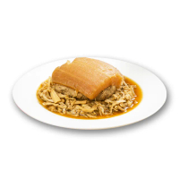 【樂活e棧】素食家常菜 滷香冬瓜1200gx1盒-蛋素(調理包 拜拜 年菜 中元 清明 蔬食)