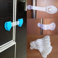 3Pcs/6Pcs Cute Baby Safety Protection Anti-Clip Hand Door Closet Fridge Cabinet Drawer Box Safe Lock For Kids Toddler