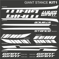 Frame Sticker GIANT KIT1 G-14 for MTB Mountain Bike Road Bike Bicycle Cycling Decals KIT 1