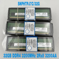 1PCS 1/PCS For DELL Server Memory Fast Ship High Quality SNPHTPJ7C/32G 32GB DDR4 3200MHz 2Rx8 3200AA RAM