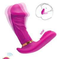 Wearable Panty Vibrator Remote Control G Spot Clit Massager Panties Vaginal Stimulation Vibrating Sex Toys for Women