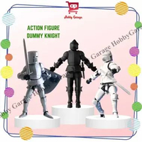 Action Figure Knight Joint Movable Dummy 13 Mainan Perakitan Robot Anak Dekompresi Manekin 3D
