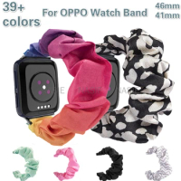Elastic Watch Straps Watchband for OPPO Watch Band 46mm 41mm for OPPO Strap Bracelet 46mm 41mm Scrunchie