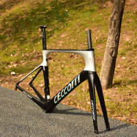 Full Carbon Road Bike Frame, 700C Bicycle Frameset, BSA Center Movement, New Design Framework Roadbike