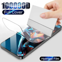 For Poco X5 X3 X4 F5 Pro 5G Hydrogel Film For Poco F5 M4 Pro F4 GT Screen Protector For Xiaomi Poco M5 M5S Protective Film