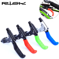 2pcs RISK RA140 Universal Mountain BMX Fixed Gear Bike Bicycle Brake Lever Anti-skid Silicone Protector Sleeve Protection Cover