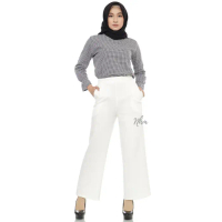 Celana Kulot Scuba Impor Halus, Kulot Polos Scuba Premium