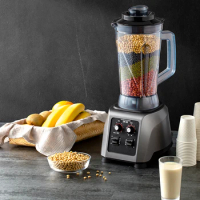 High Performance Commercial Household Cereals Blender 5L 1500W 1200W Plastic Tritan Jar Table Blender