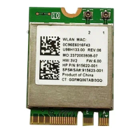 Wireless Network Card RTL8822BE RTL8822 WIFI 4.2 Bluetooth 2.4G / 5GHz 433Mbps for HP 915622-001 915