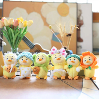 ตุ๊กตาเป็ดย่น น่ารัก น่าเอ็นดู ตุ๊กตาของเล่น ขนาดเล็ก เหมาะสำหรับแขวนกระเป๋า เป็ดเหลือง สไตล์คนดังทา