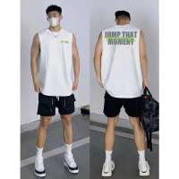 (COD) Quick-dry American-style tank top, sky basketball jersey, mesh sweat-wicking loose sleeveless 