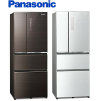 Panasonic國際牌 610L四門無邊框玻璃系列電冰箱 NR-D611XGS【寬77.1*深78*高183】