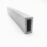 15mm*30mm*3mm square tube aluminum alloy hollow pipe rectangle straight duct vessel 100/200/300/400/500/550mm length
