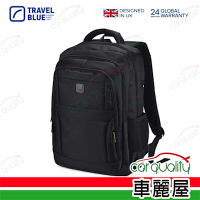 【藍旅 Travel Blue】TRANSIT EASY 時尚漫遊款背包-黑 TB3130(車麗屋)