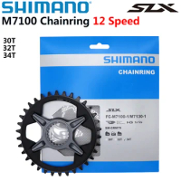 Shimano SLX SM CRM75 Bicycle Chainring for FC M7100 /FC M7130 1x12 speed 30T 32T 34TMTB Mountain Bike Chainring 12 speed