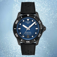 TISSOT 天梭 官方授權 Seastar 海星系列潛水錶 機械錶 中性錶 送禮首選 T1208073704100