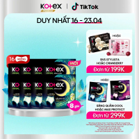 [QUÀ TẶNG HOT] 8 gói băng vệ sinh quần Kotex Herbal cỡ L/XL​, chống tràn, thấm hút tốt, thoáng khí, 