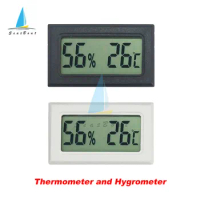 Mini Digital LCD Convenient Temperature Sensor Humidity Meter Indoor Hygrometer Portable Gauge Sensor Fridge Thermometer TPM-20