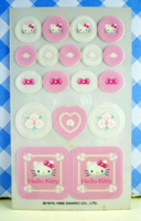【震撼精品百貨】Hello Kitty 凱蒂貓~KITTY貼紙-香水貼紙-粉玫瑰