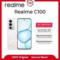 Hp Realme C100 Ram 6GB Internal 128GB Garansi Resmi Glory White