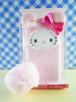 【震撼精品百貨】Hello Kitty 凱蒂貓~HELLO KITTY iPhone4手機殼-粉豹
