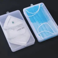Box Kotak Penyimpanan Masker Mask Storage Transparant Case Plastik