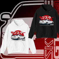 【HOODIE】 นิสสัน Skyline R34 GTR Ultimate JDM แขนยาว Hoodie สำหรับผู้ใหญ่ M-3XL เสื้อฮู้ดแขนยาว