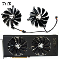 New For XFX Radeon RX5700 5700XT 8GB THICC II Ultra Overseas version Graphics Card Replacement Fan