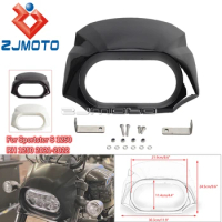 Motorcycle Headlight Fairing W/ Mounting Accessories For Harley Sportster S 1250 RH1250 2021-2022 Head Light Trim Headlamp Cover