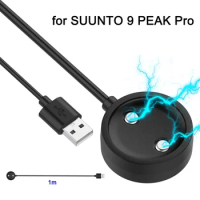 USB Charging Cable for SUUNTO 9 Peak Pro Replacement 1M USB Magnetic Fast Charging Dock for SUUNTO 9 Peak Pro Smart Watch