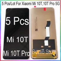 Wholesale 5 pieces / Lot for Xiaomi Mi 10T Pro 5G LCD Screen Display With Touch Assembly For Mi 10T