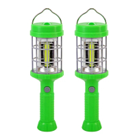 【TheLife 樂生活】嚴選 三段調光3W COB LED 磁吸式手電筒2入(工作燈/警示燈/露營燈)