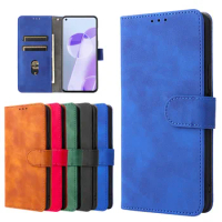 For Xiaomi Redmi 12 Fusion Flip PU Leather Wallet Shockproof Phone Case For Xiaomi Redmi 12 Redmi12 Anti-Fall Coque