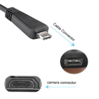 VMC-MD3 USB Data Cable for Sony DSC-W570 DSC-W580 DSC-WX9 WX10 WX30 T99 T110 W350 DSC-TX66 TX55 TX20-T99 T100D Camera