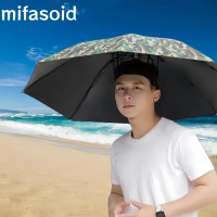 [READY]  TOPI PAYUNG KEPALA ANTI UV / HUJAN / PANAS / MANCING / OUTDOOR / HIKING / BELANJA KE PASAR 