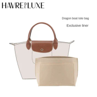 HAVREDELUXE Bag Organizer For Longchamp Small Tote Bag Timid Bag Storage And Finishing Inner Bag Liner
