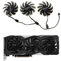 NEW 75MM 4PIN PLD08010S12HH T128010SU Cooling Fan GTX1660 GAMING GPU FAN For Gigabyte GTX 1660 GAMING GTX 1660 SUPER video fans