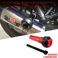 Motorcycle accessories Frame Exhaust Anti-Fall Sliders Crash Protection For Honda CB190R CB190SS CB190X CBF190R CBF190TR CBF190X