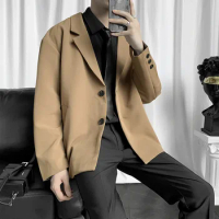 6667-R-Spring and Autumn Youth Slim Fit Suit Men's Suit Customized Suit