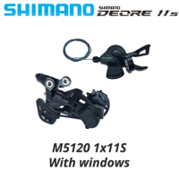 SHIMANO DEORE M5100 11S Derailleur SHADOW RD-M5100 SGS 1x11S SL-M5100-R RD-M5120 11 Speed Mountain Bike MTB Bicycle 11v Original