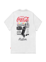 MALBON X COCA COLA SPECIAL DELIVERY T-SHIRT สี WHITE