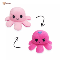 Istana Boneka Boneka Gurita Octopus Pink Fanta Bolak Balik Istana Boneka